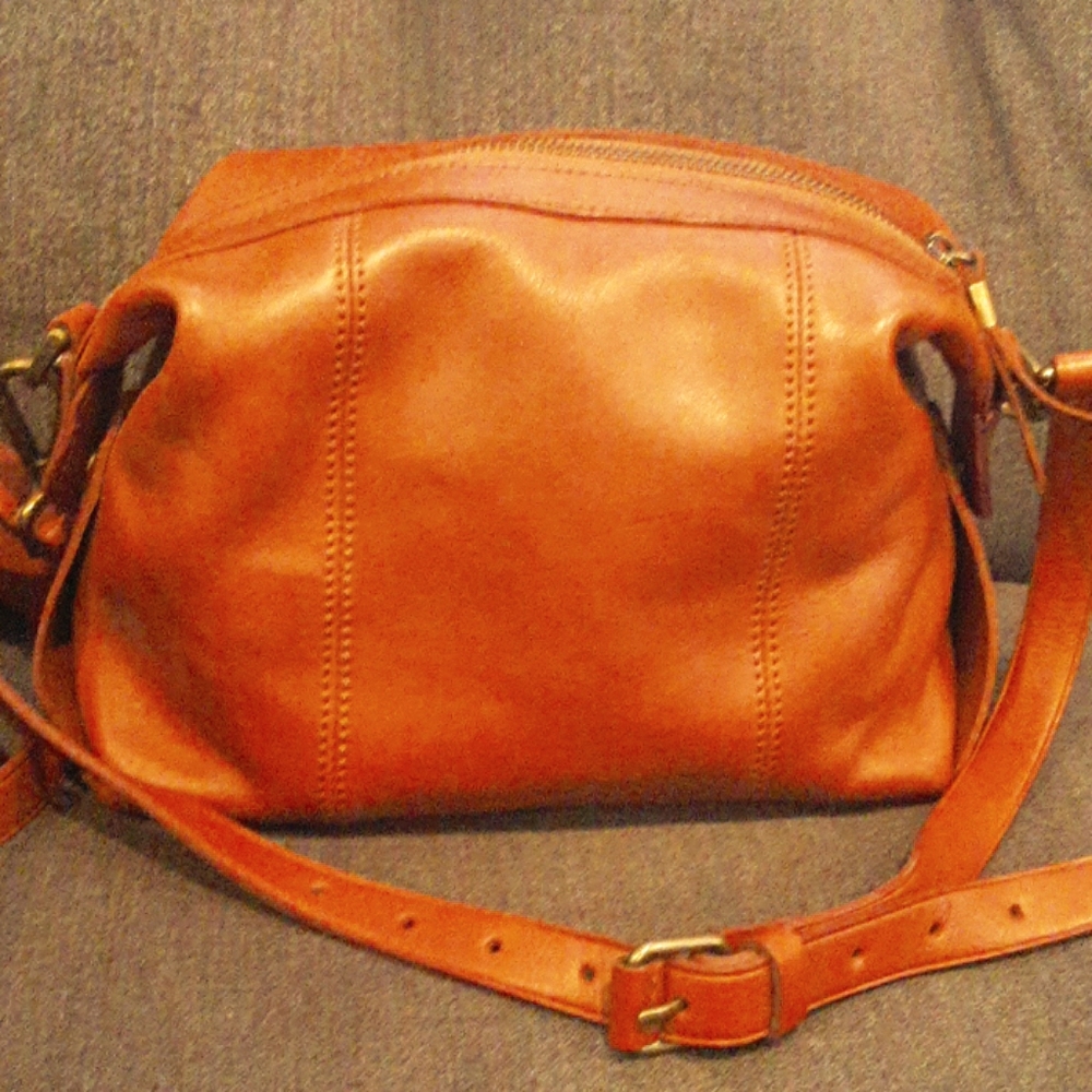 MADEWELL LEATHER BAG BROWN mini Glasgow
